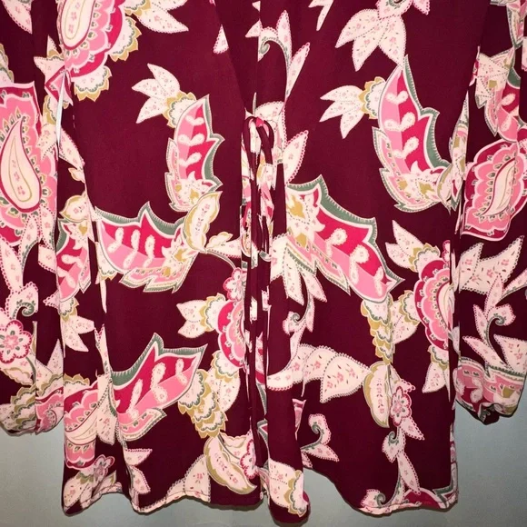 SHOW ME YOUR MUMU | Bailey Tie Back Romper for Fall | Flouncy Boho Print | Small - Picture 8 of 11